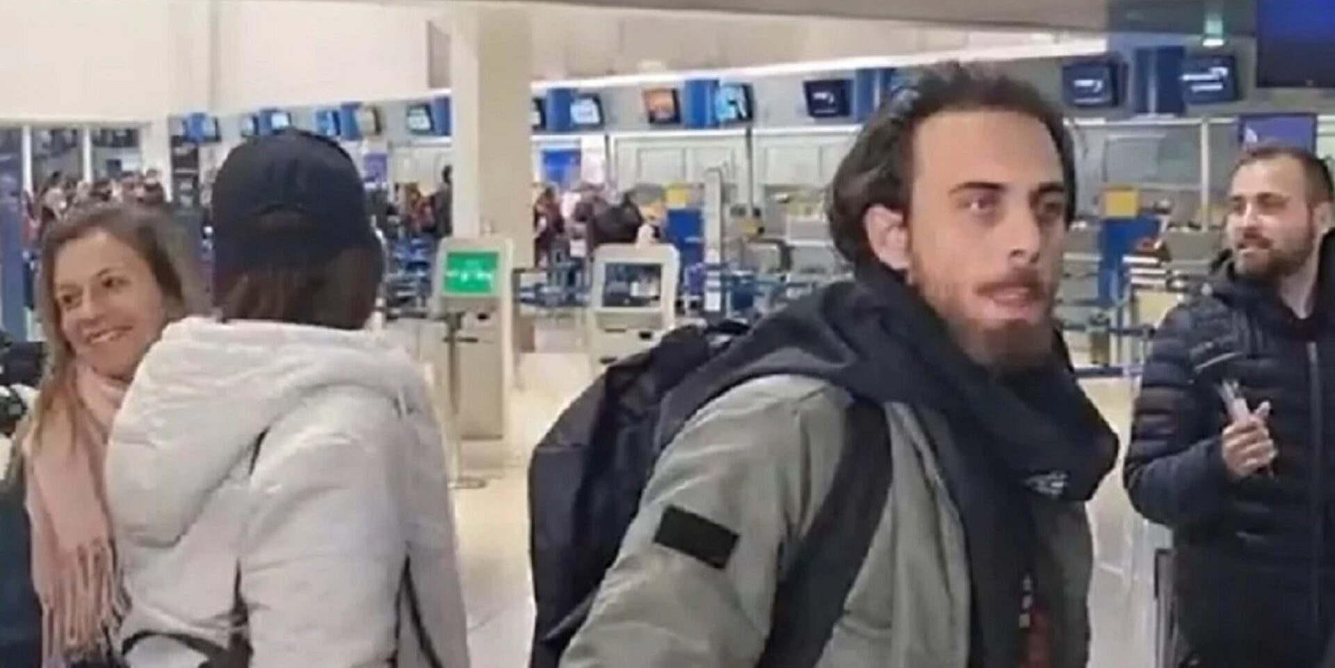 Ο Μάριος Πρίαμος Ιωαννίδης στην αναχώρηση για το Survivor All Star