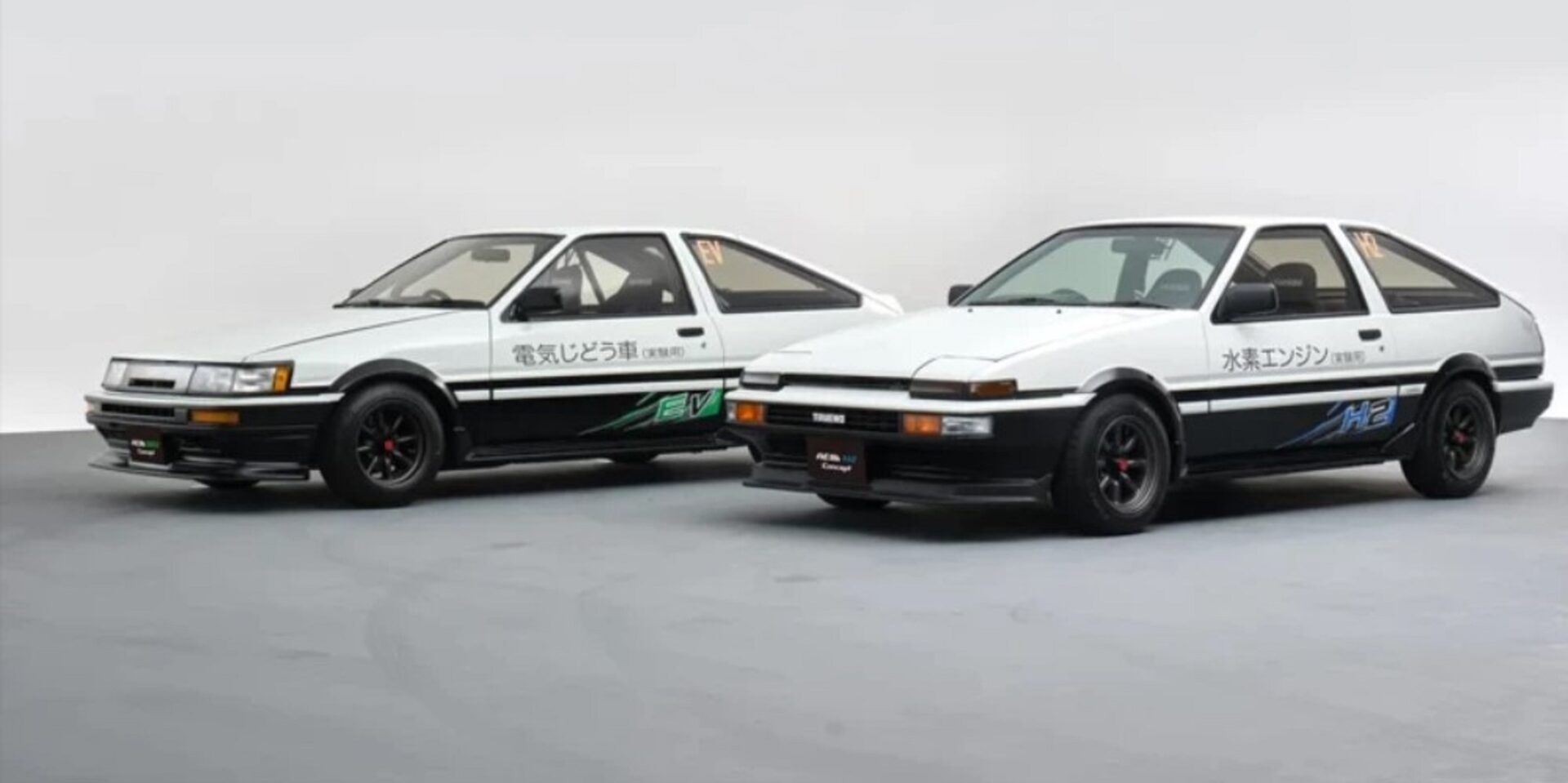 Τα δυο Toyota Corolla της δεκαετίας του '80