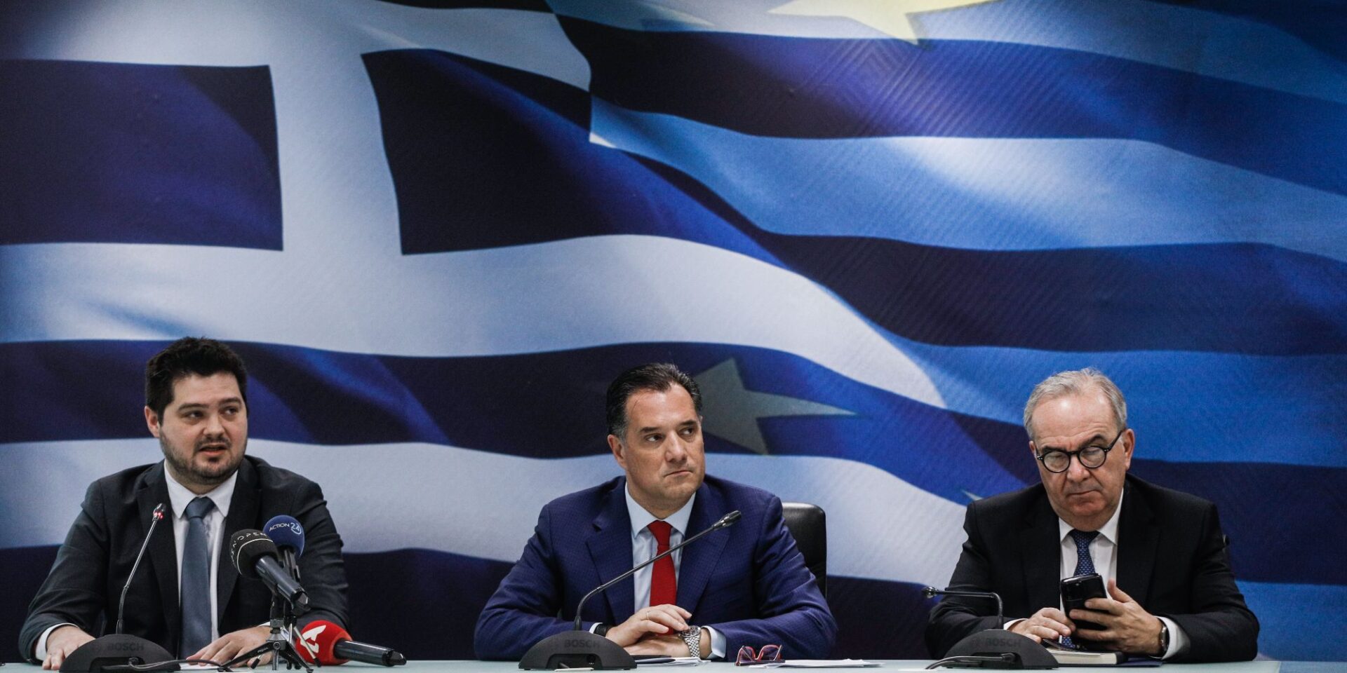 Σωτήρης Αναγνωστόπουλος, Άδωνις Γεωργιάδης και Νίκος Παπαθανάσης