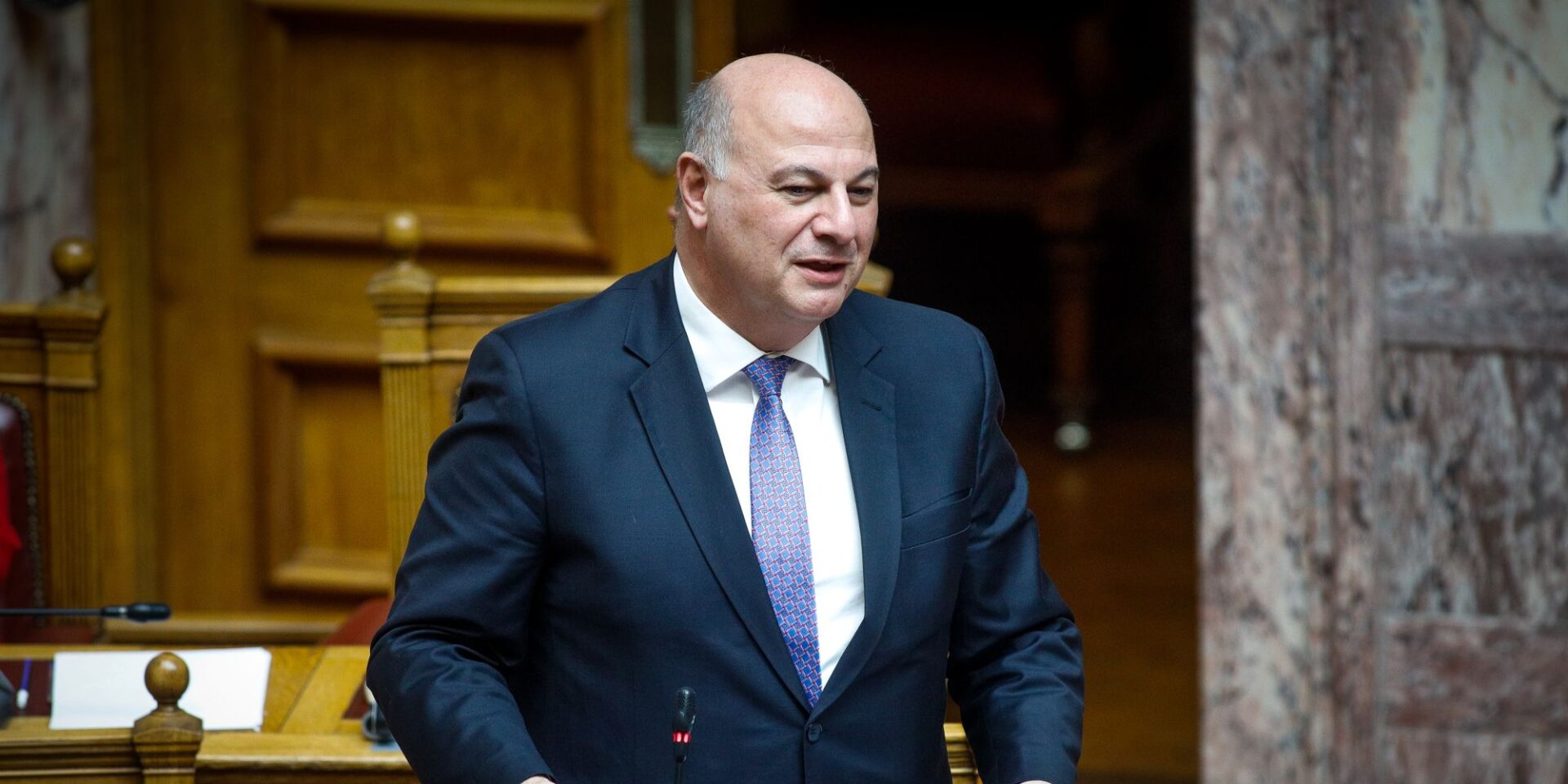 Ο υπουργός Δικαιοσύνης, Κώστας Τσιάρας