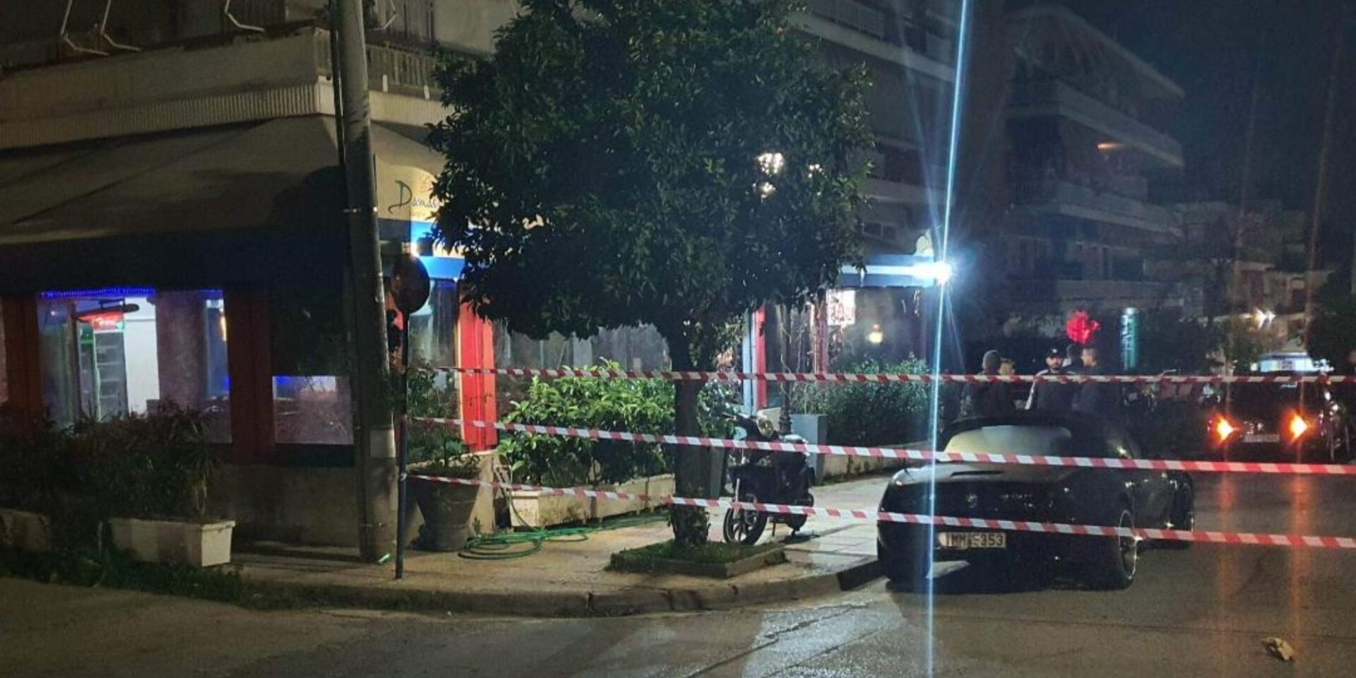 Το σημείο της εγκλήματος στη Νέα Ιωνία