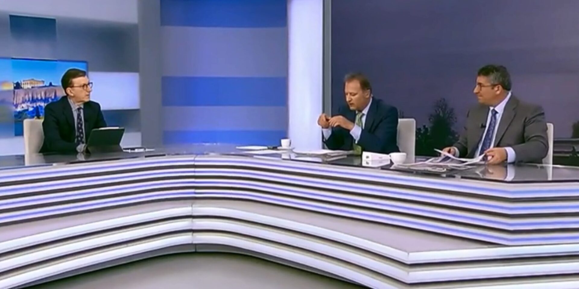 Πορτοσάλτε, Οικονόμου και Παυλόπουλος στο πάνελ του ΣΚΑΙ