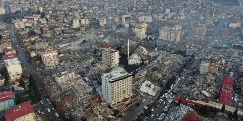 Χαλάσματα από τον σεισμό στην Τουρκία