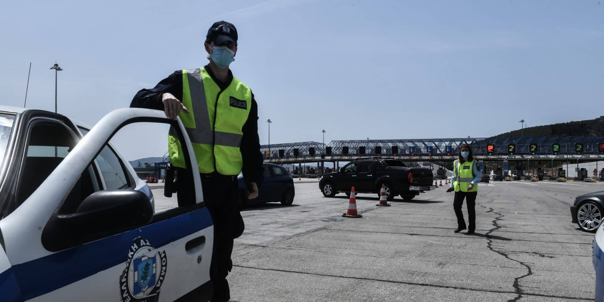 Τροχαία στα διόδια Ελευσίνας