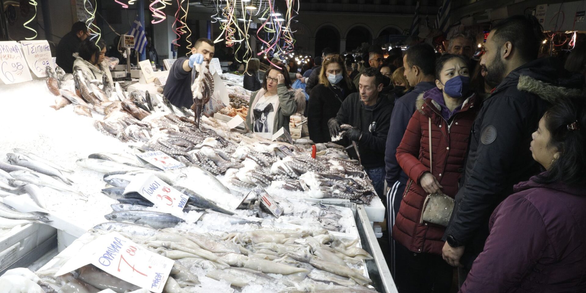 Σαρακοστιανά στη Βαρβάκειο Αγορά