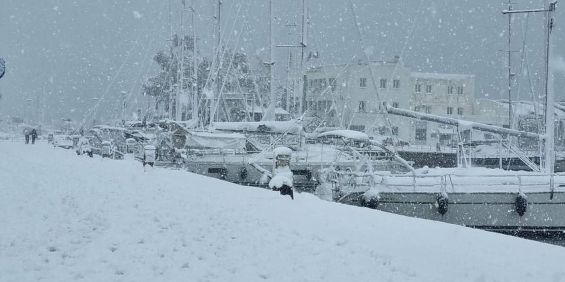 Χιόνια στον Βόλο
