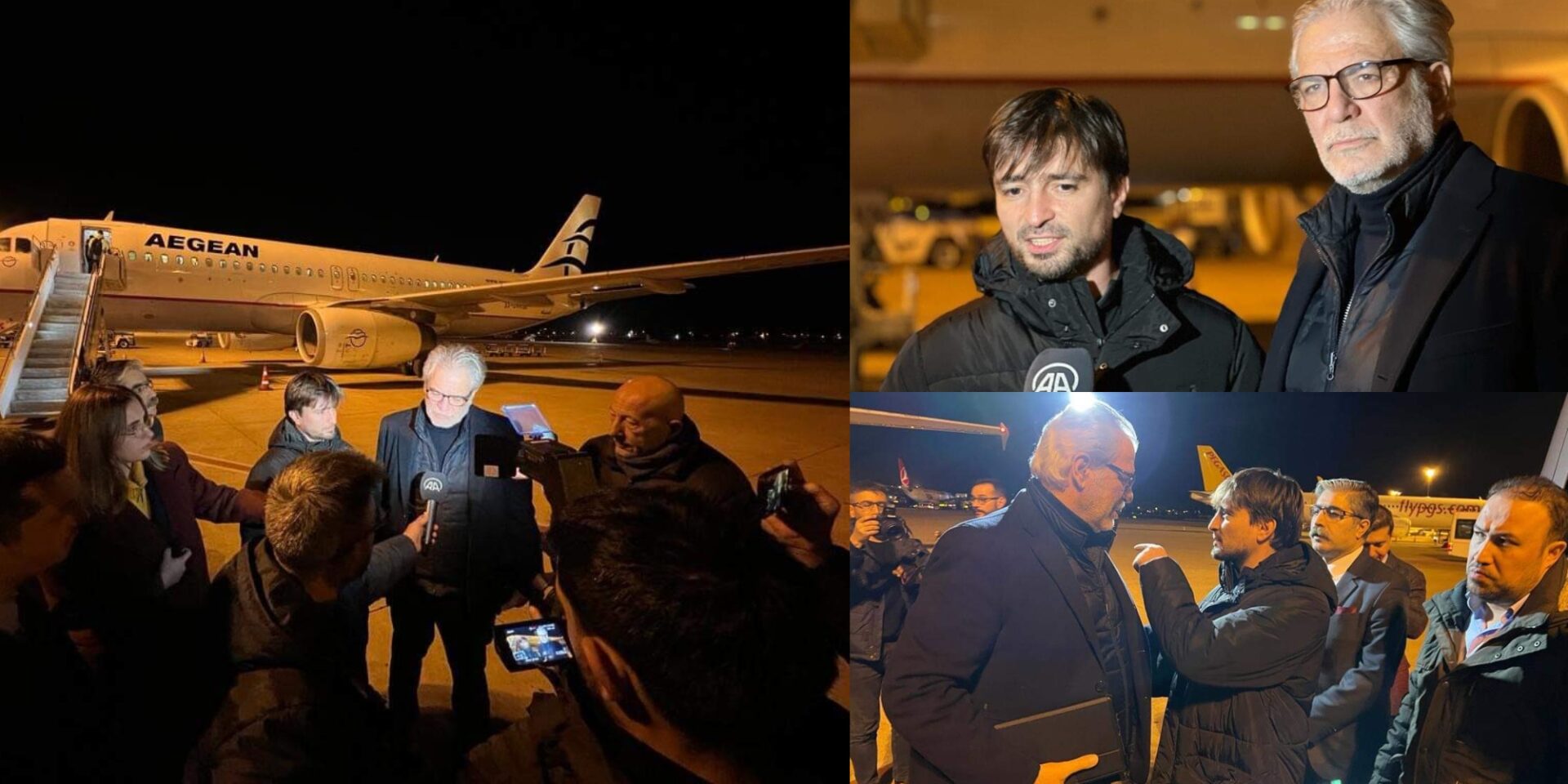 Έφτασαν στην Τουρκία οι δύο πρώτες ελληνικές πτήσεις