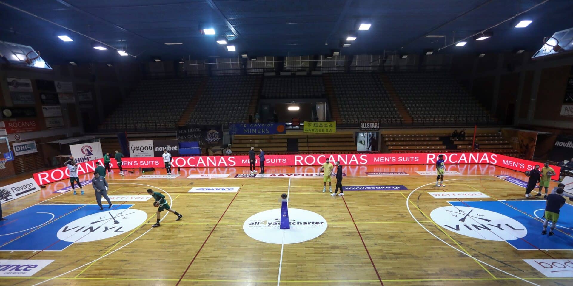Αναβλήθηκε το Λαύριο-Ολυμπιακός για την Basket League