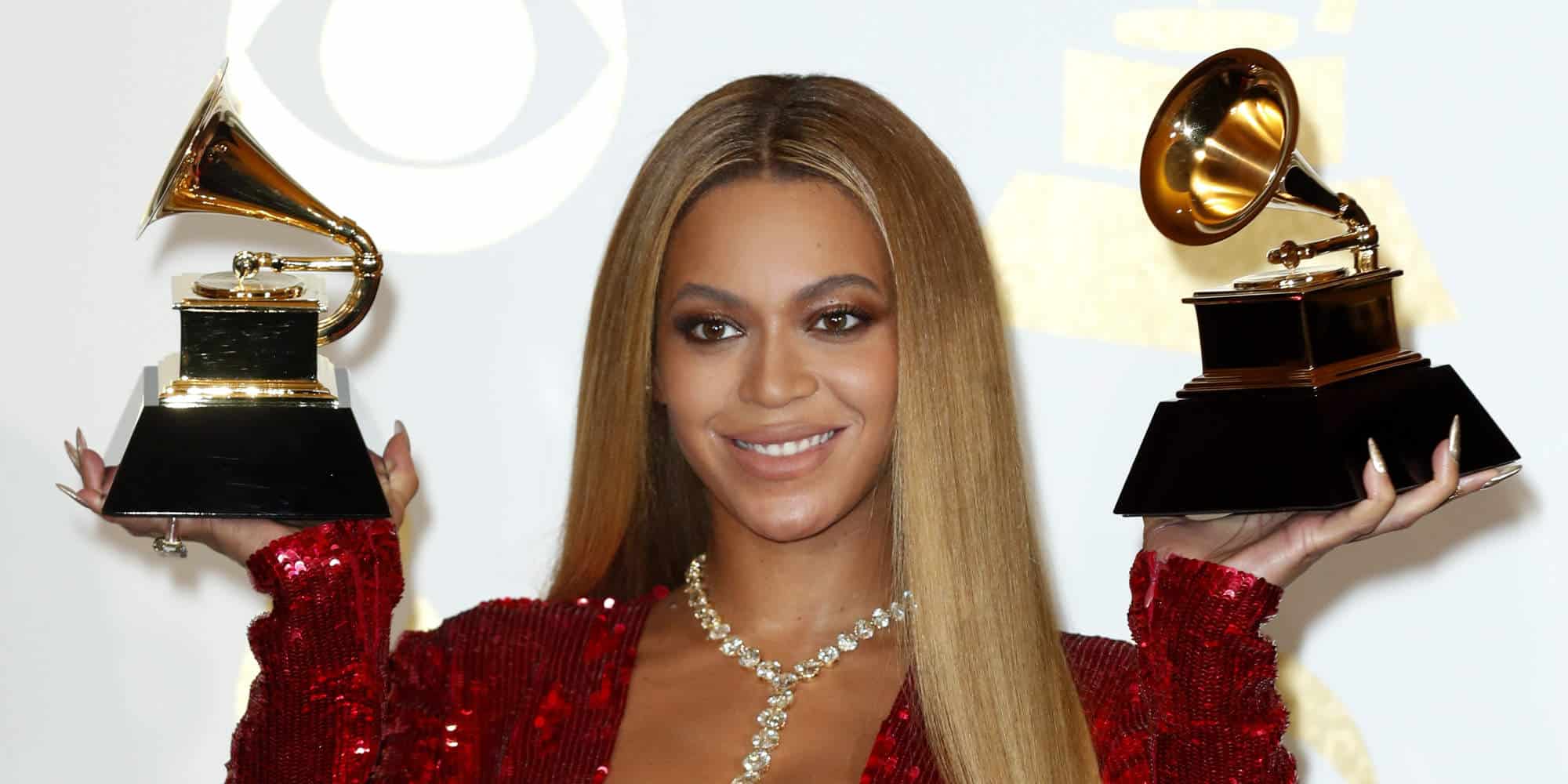 Η Beyonce με δυο Grammy στα χέρια