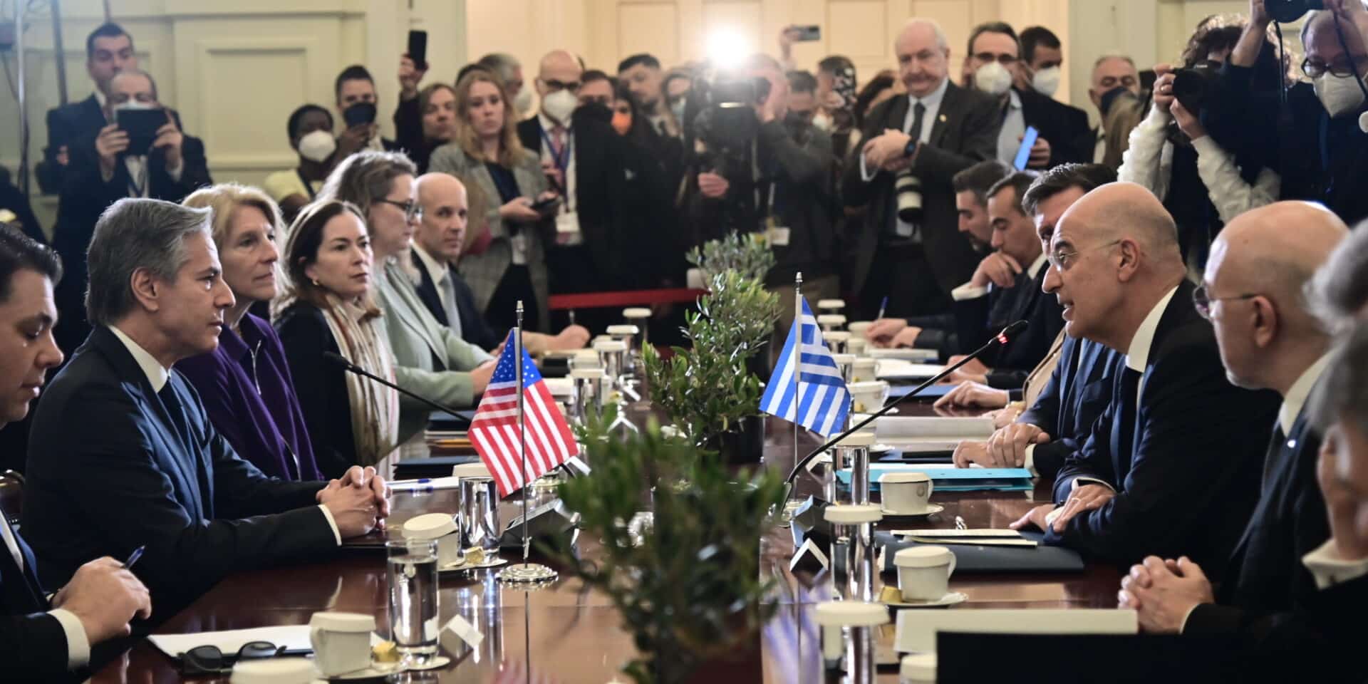 Νίκος Δένδιας και Άντονι Μπλίνκεν