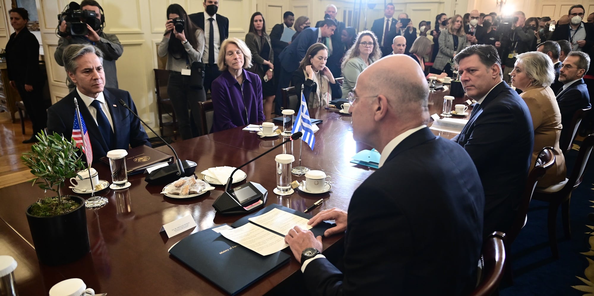 Νίκος Δένδιας και Άντονι Μπλίνκεν στον Στρατηγικό Διάλογο ανάμεσα σε Ελλάδα και ΗΠΑ