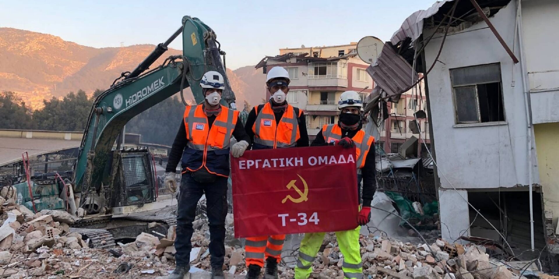Οι Έλληνες διασώστες που συνελήφθησαν στο Χατάι