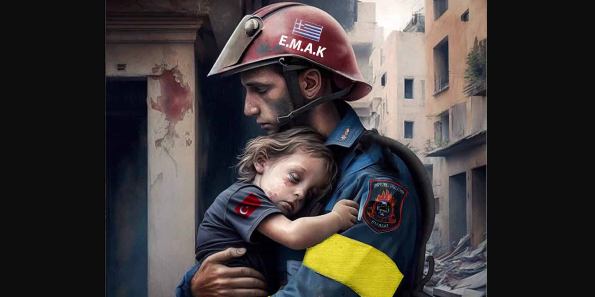 To digital art με τον άνδρα της ΕΜΑΚ που έγινε Viral