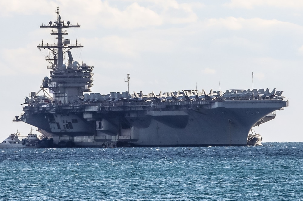 To πυρηνοκίνητο αεροπλανοφόρο των ΗΠΑ «USS George W. Bush»