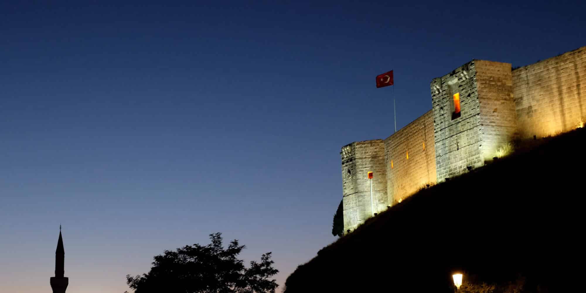 Το κάστρο στη Γκαζιαντέπ που ισοπέδωσε ο σεισμός στην Τουρκία