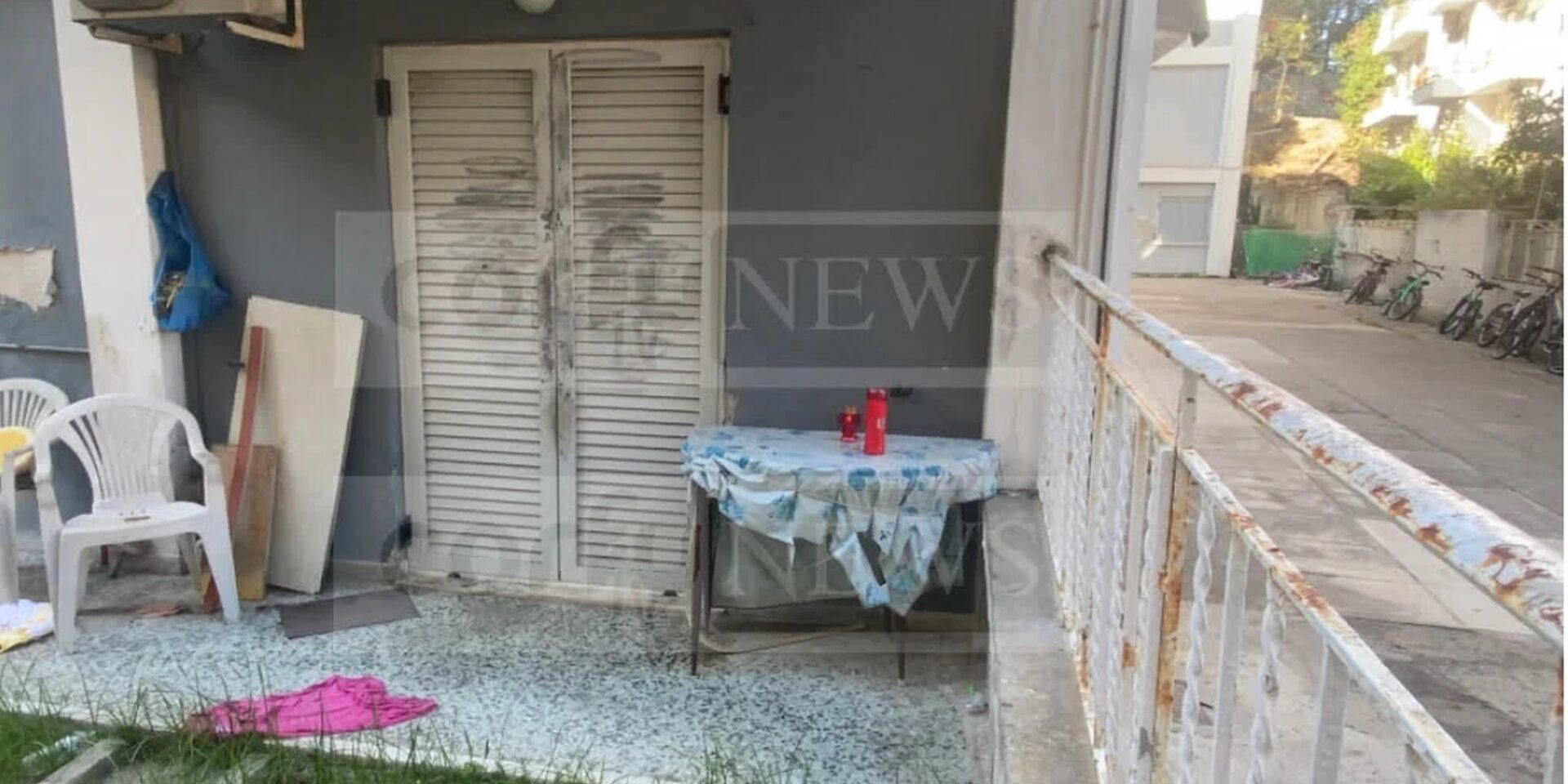 Το σπίτι στην Κέρκυρα που βρέθηκε νεκρή η 93χρονη