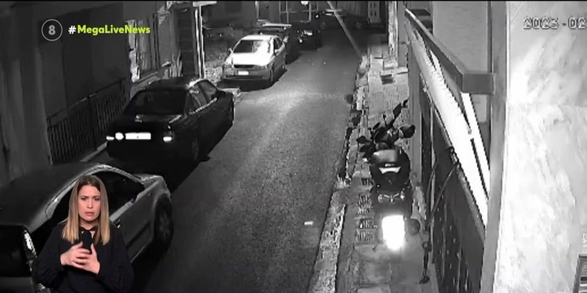Η στιγμή που ο 33χρονος αρπάζει γάτα στον Κολωνό
