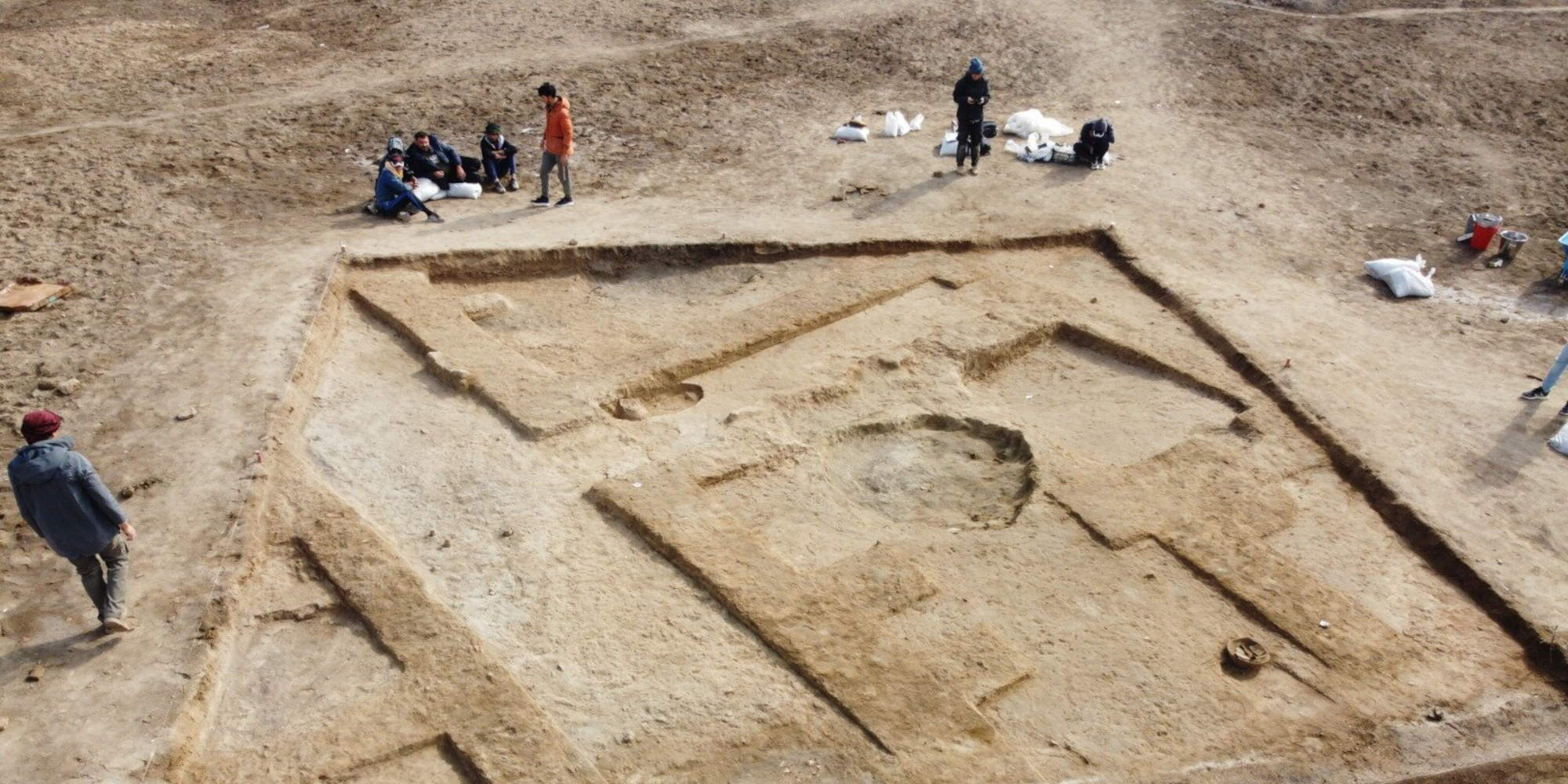 Αρχαιολογικός χώρος στο Ιράκ, στην αρχαία πόλη Λαγκάς, όπου εντοπίστηκε η ταβέρνα / Φωτογραφία: Lagash Archaeological Project