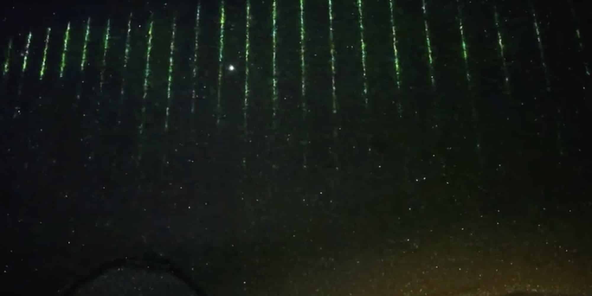 Δέσμες laser στον ουρανό στην Χαβάη