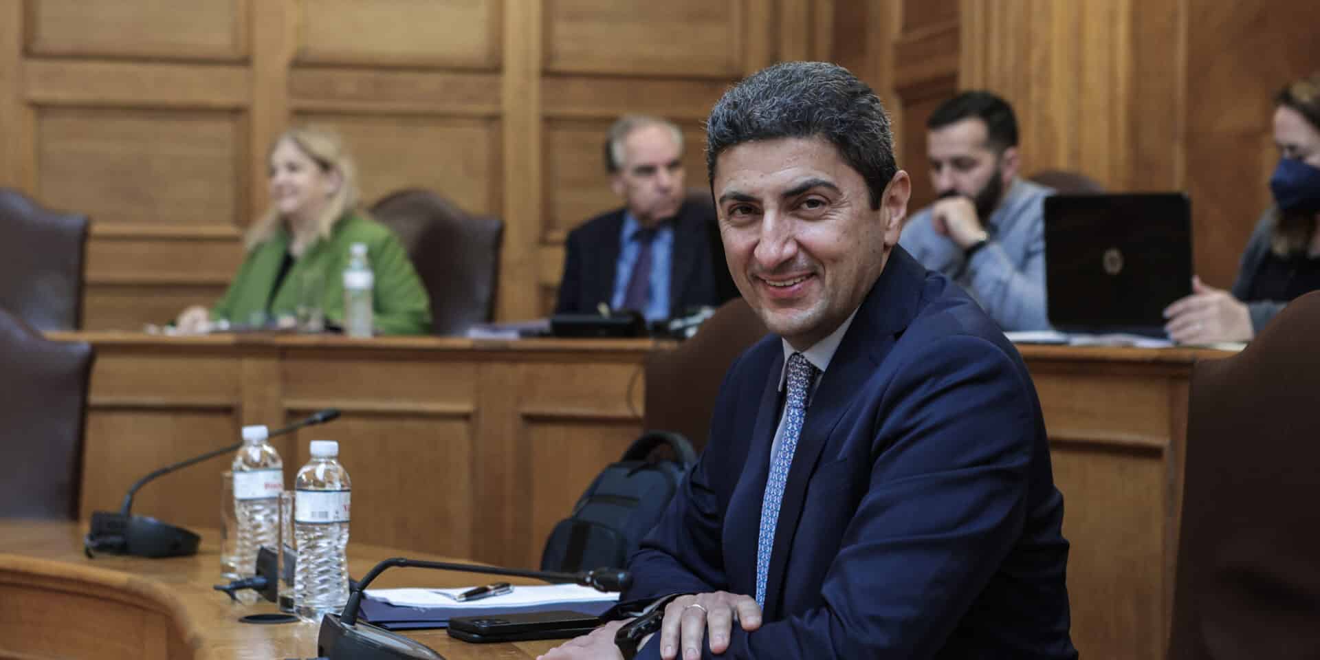 Ο υφυπουργός αθλητισμού Λευτέρης Αυγενάκης