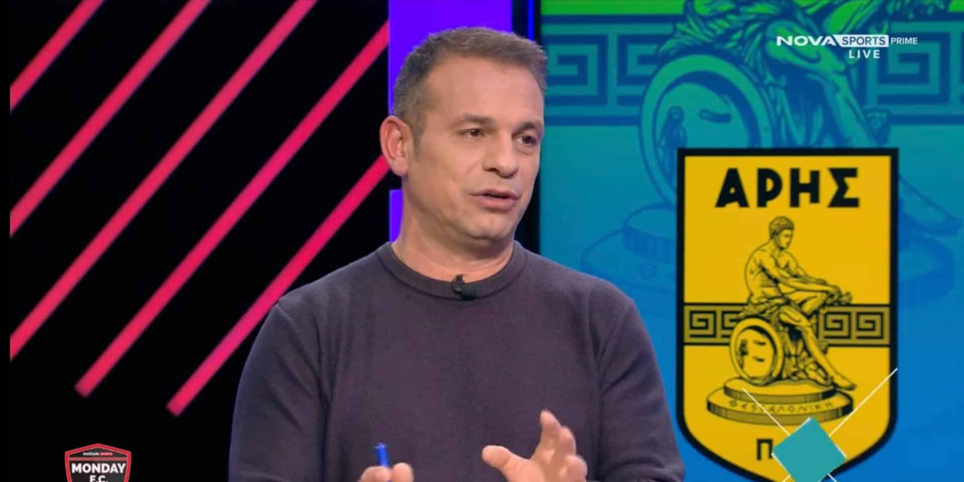 Ο Ντέμης Νικολαΐδης στην εκπομπή της NOVA