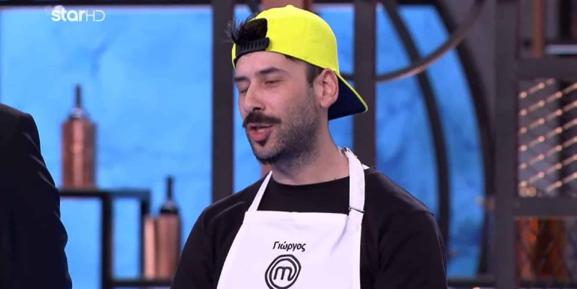 Ο Γιώργος Πορφύρης στο MasterChef