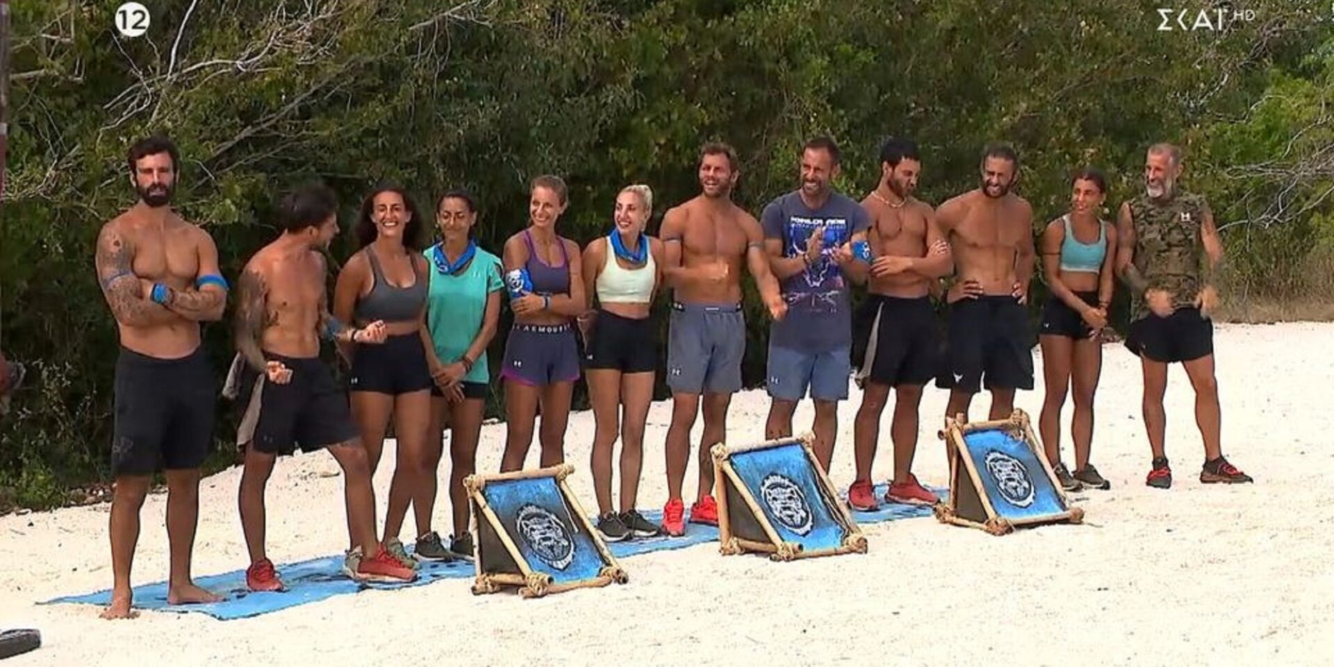 Η ομάδα των Μαχητών στο Survivor All Star
