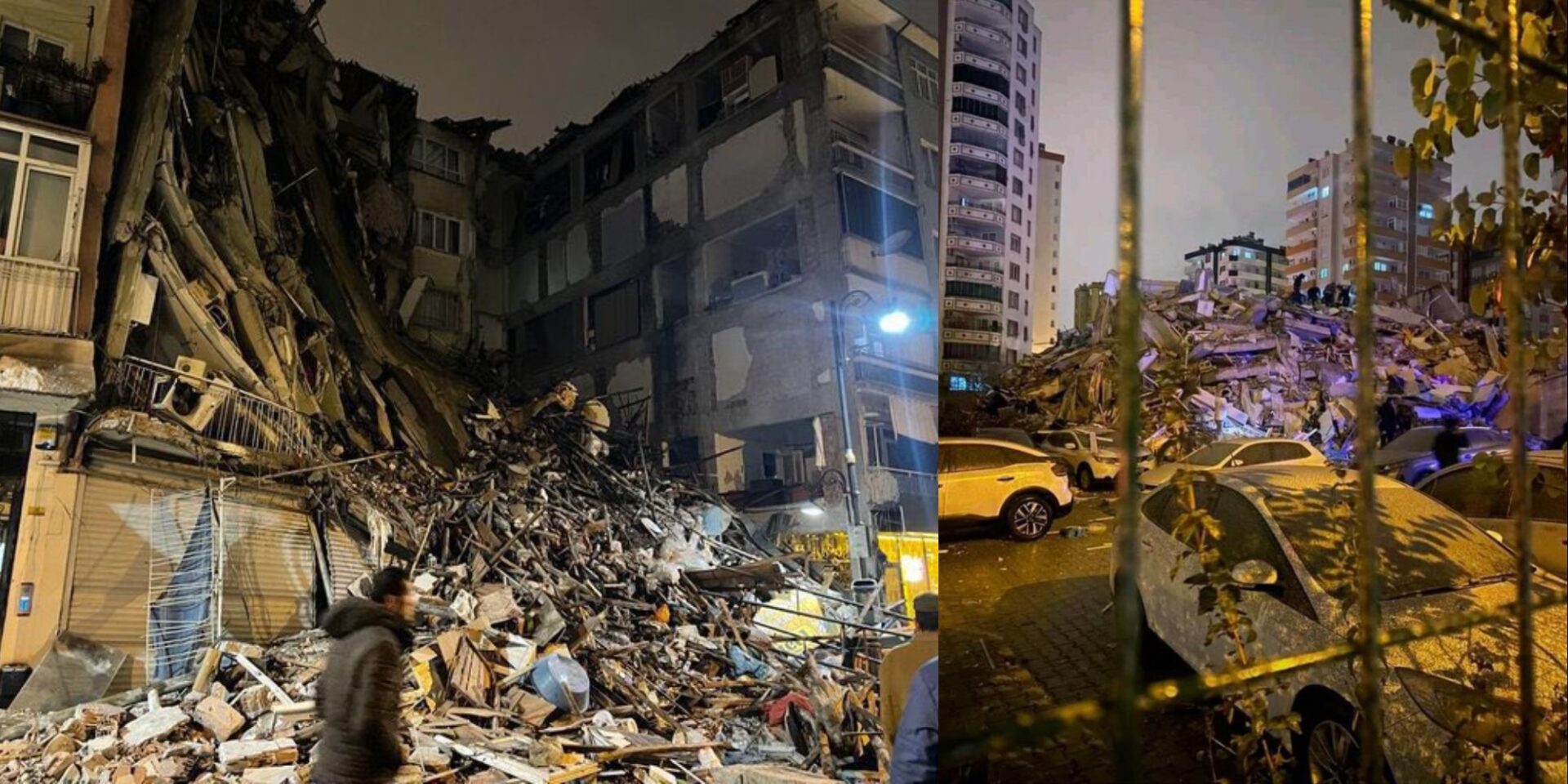 Σε ερείπια έχουν μετατραπεί πάρα πολλά κτίρια στη νοτιοανατολική Τουρκία