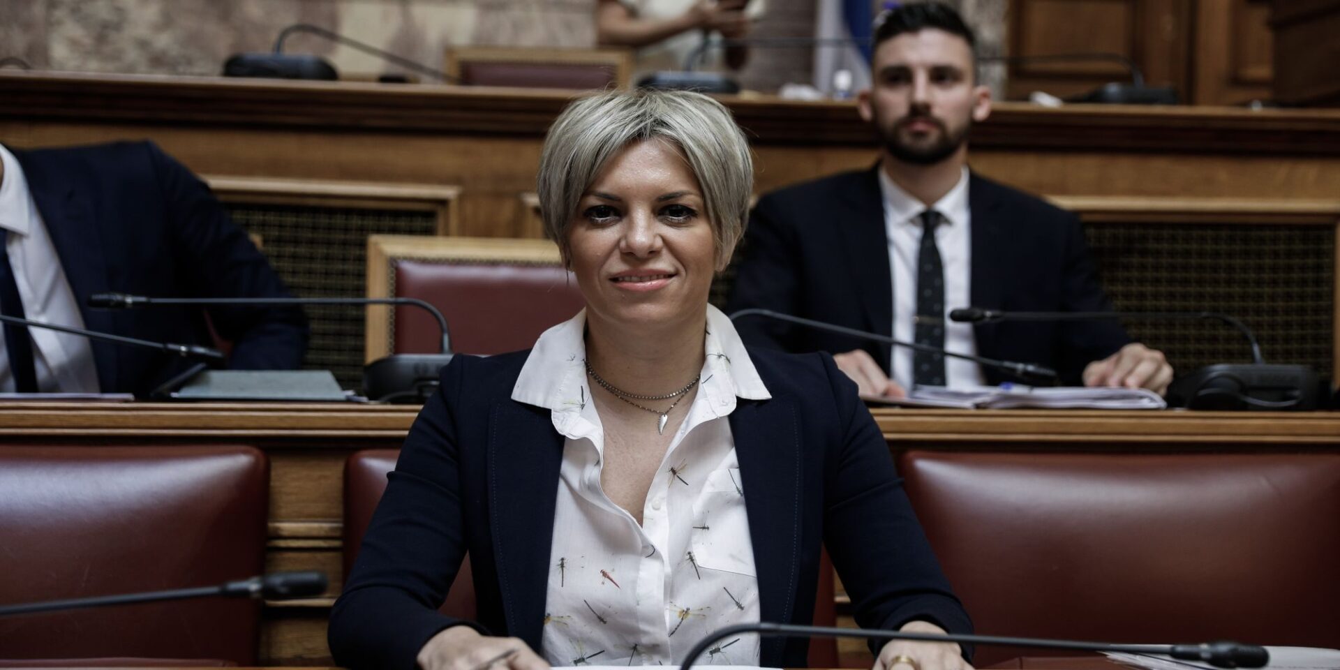 Η Σοφία Νικολάου στη Βουλή