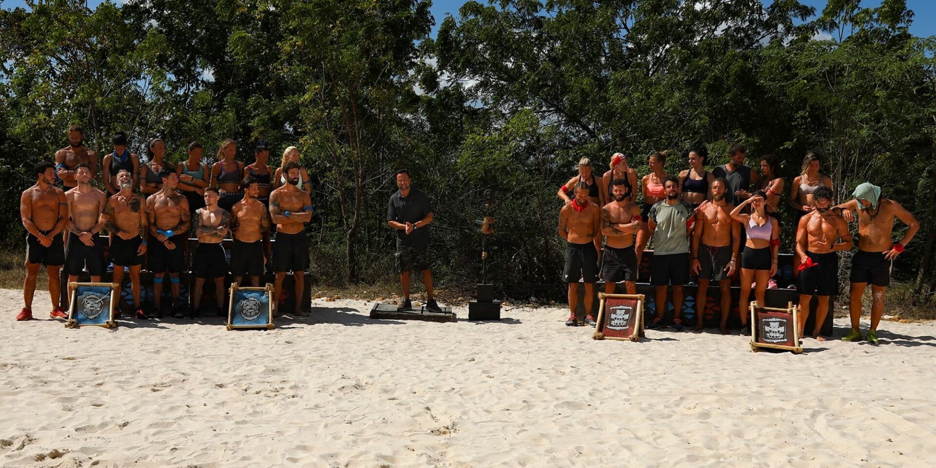 Οι 2 ομάδες στο Survivor All Star