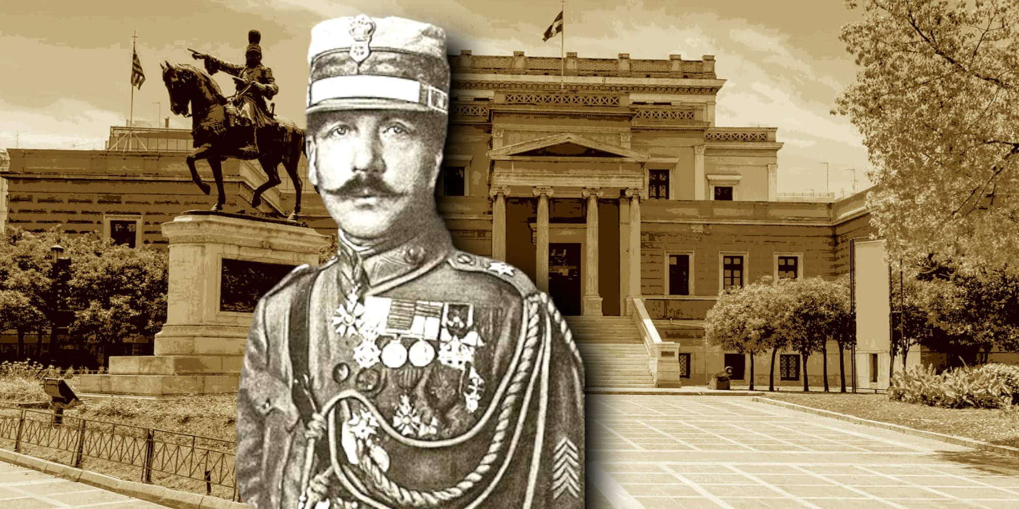 Ο Στρατιωτικός και μετέπειτα Δικτάτορας της Ελλάδας, Θεόδωρος Πάγκαλος