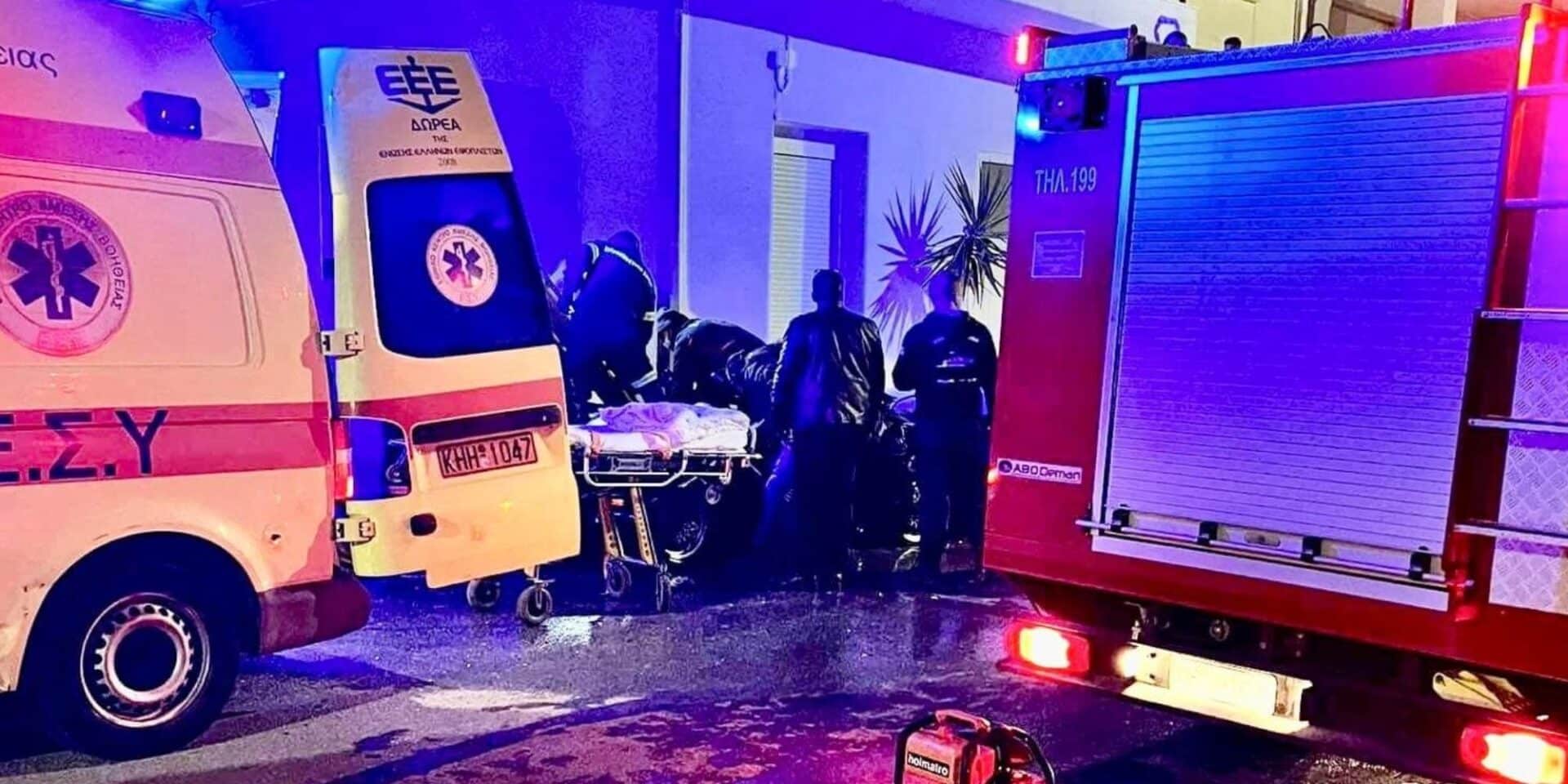 Το σημείο που έγινε το τροχαίο στη Σητεία