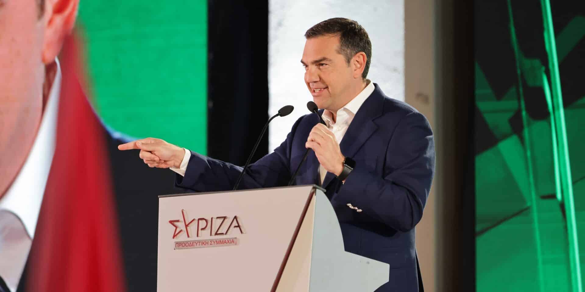Ο πρόεδρος του ΣΥΡΙΖΑ, Αλέξης Τσίπρας