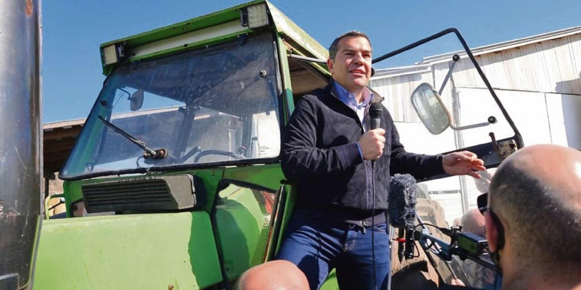 Το δίλημμα Μητσοτάκης ή Τσίπρας στο τρακτέρ;