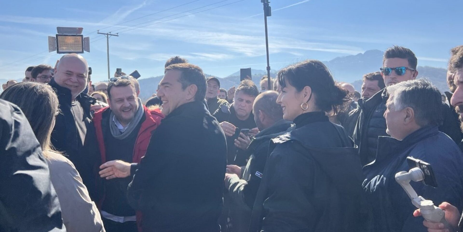 Ο Αλέξης Τσίπρας στα Τρίκαλα
