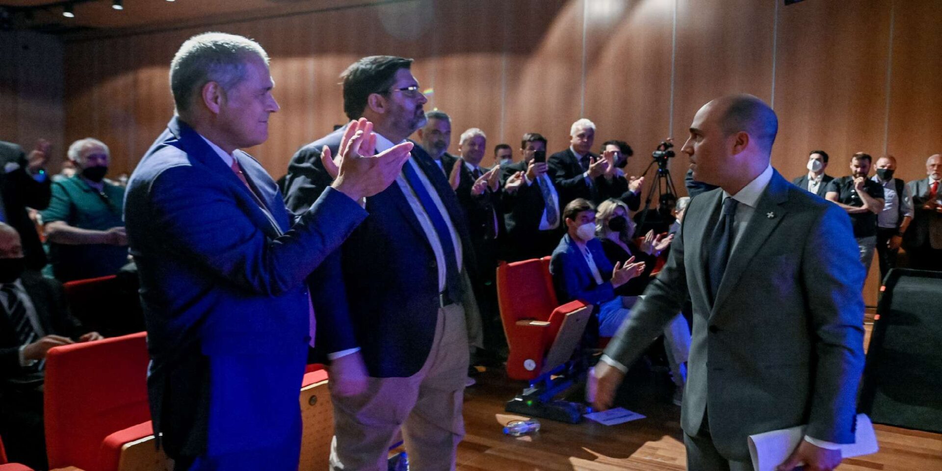 Ο Θάνος Τζήμερος, ο Κωνσταντίνος Μπογδάνος και ο Φαήλος Κρανιδιώτης