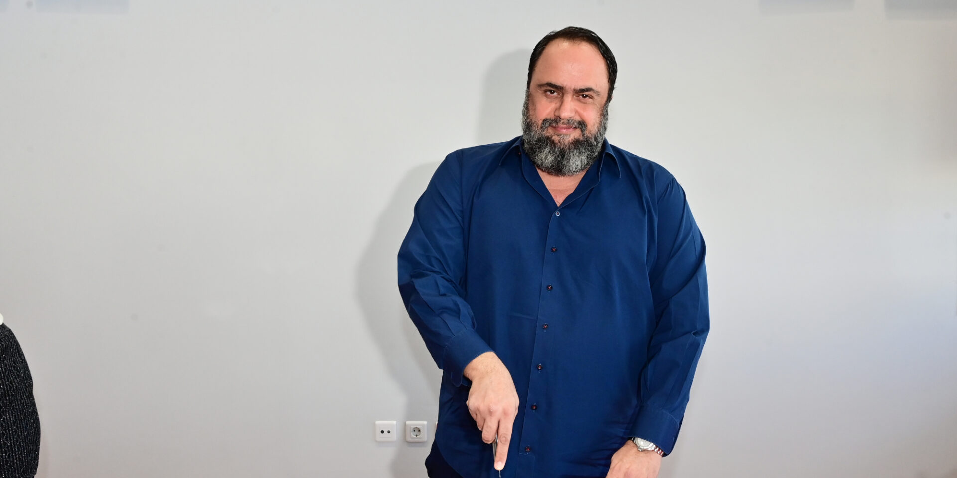 Ο ιδιοκτήτης του Ολυμπιακού Βαγγέλης Μαρινάκης