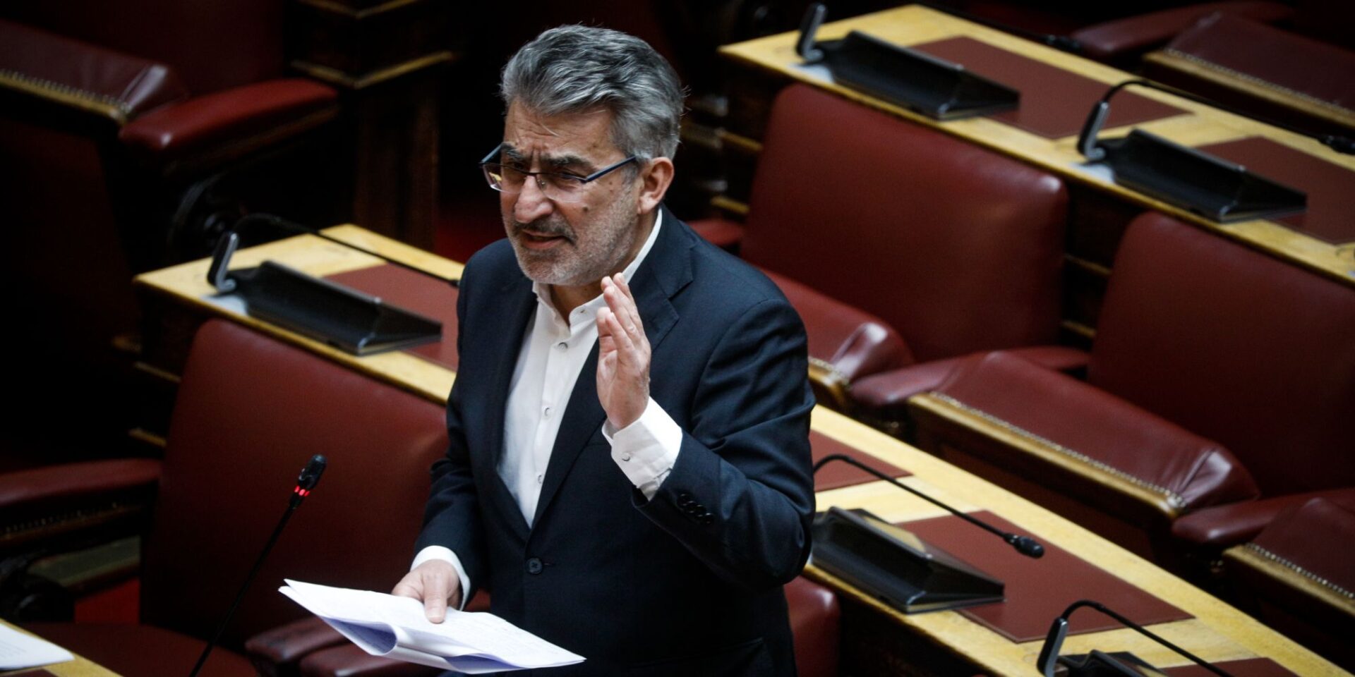 O βουλευτής του ΣΥΡΙΖΑ Θεόφιλος Ξανθόπουλος