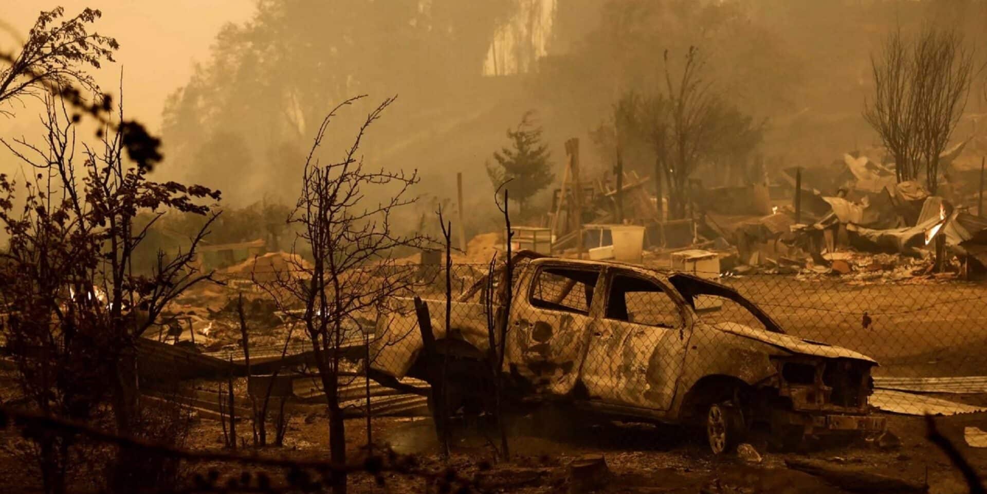 Δασική πυρκαγιά στη Χιλή