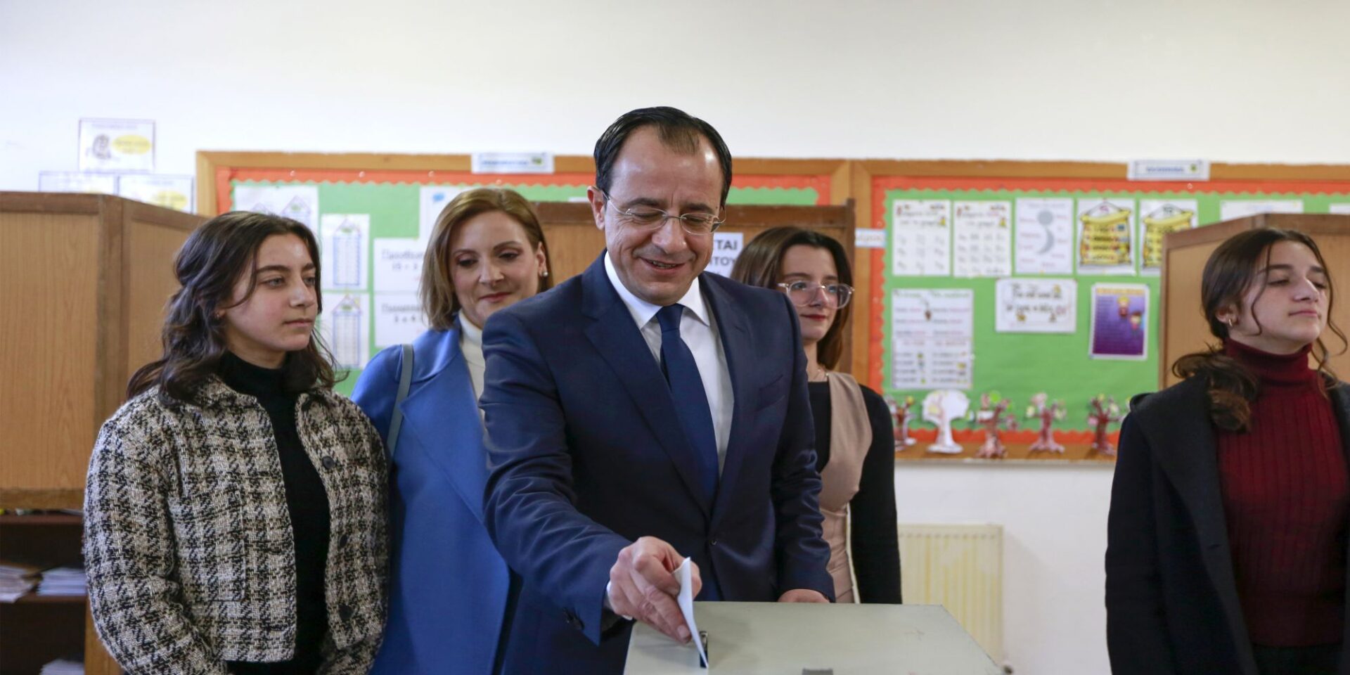 Ο νέος πρόεδρος της Κύπρου Νίκος Χριστοδουλίδης