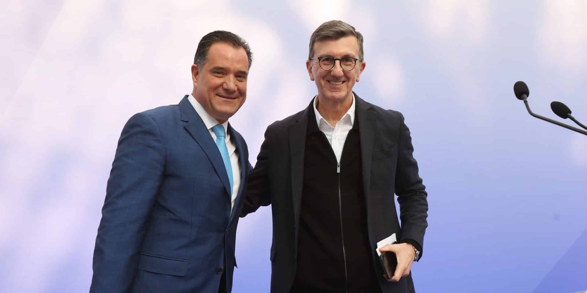 Άδωνις Γεωργιάδης και Άρης Πορτοσάλτε