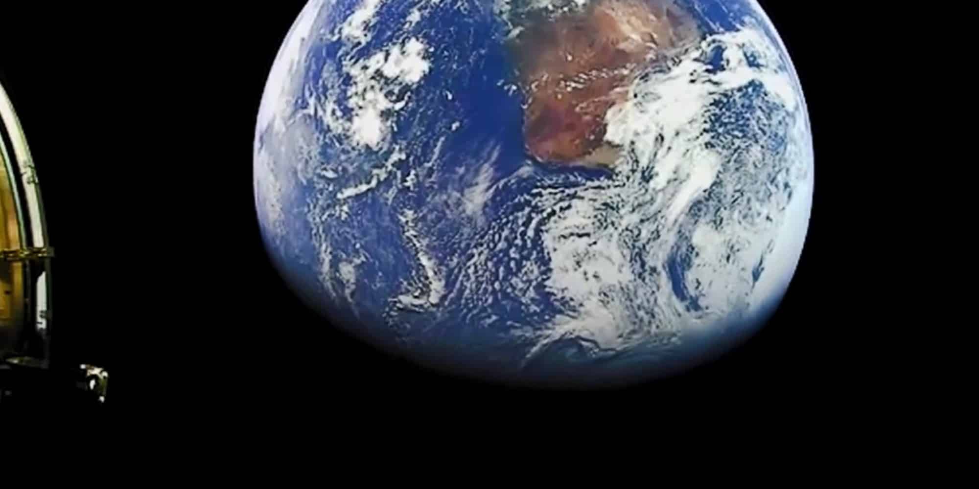 Η θέα της Γης μέσα από το SpaceX