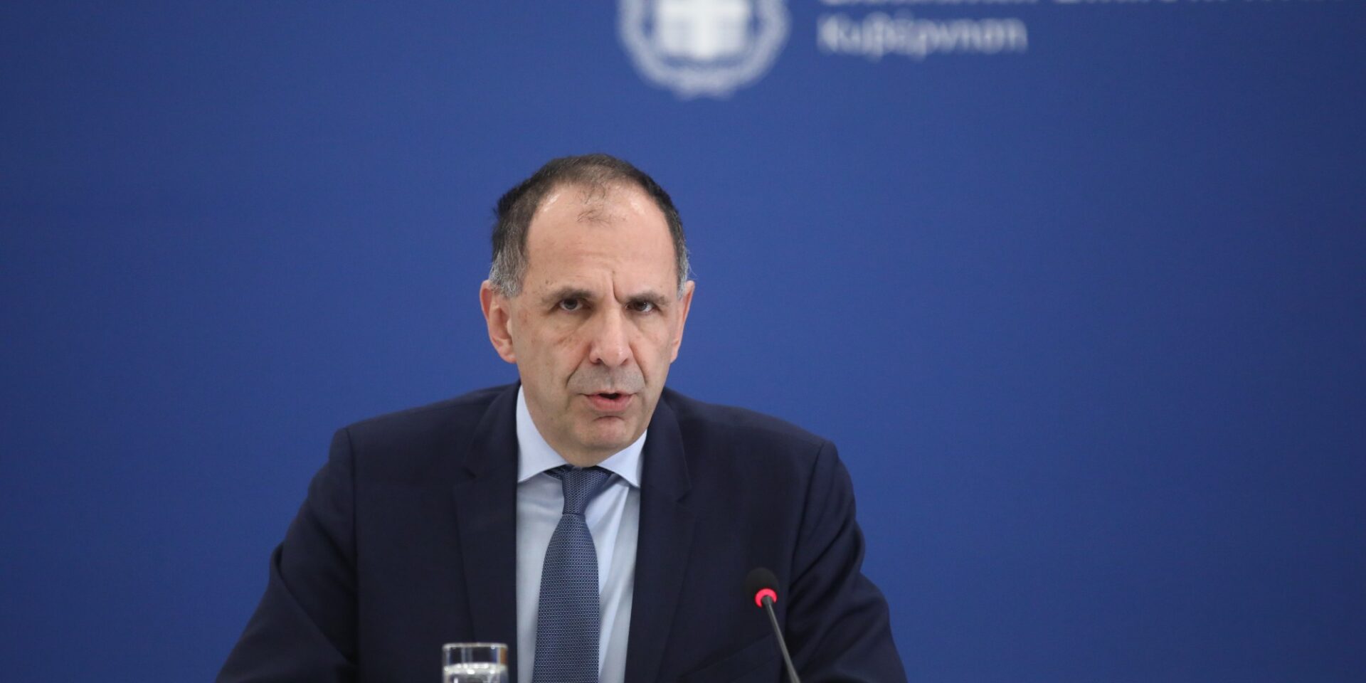 Ο υπουργός Επικρατείας Γιώργος Γεραπετρίτης