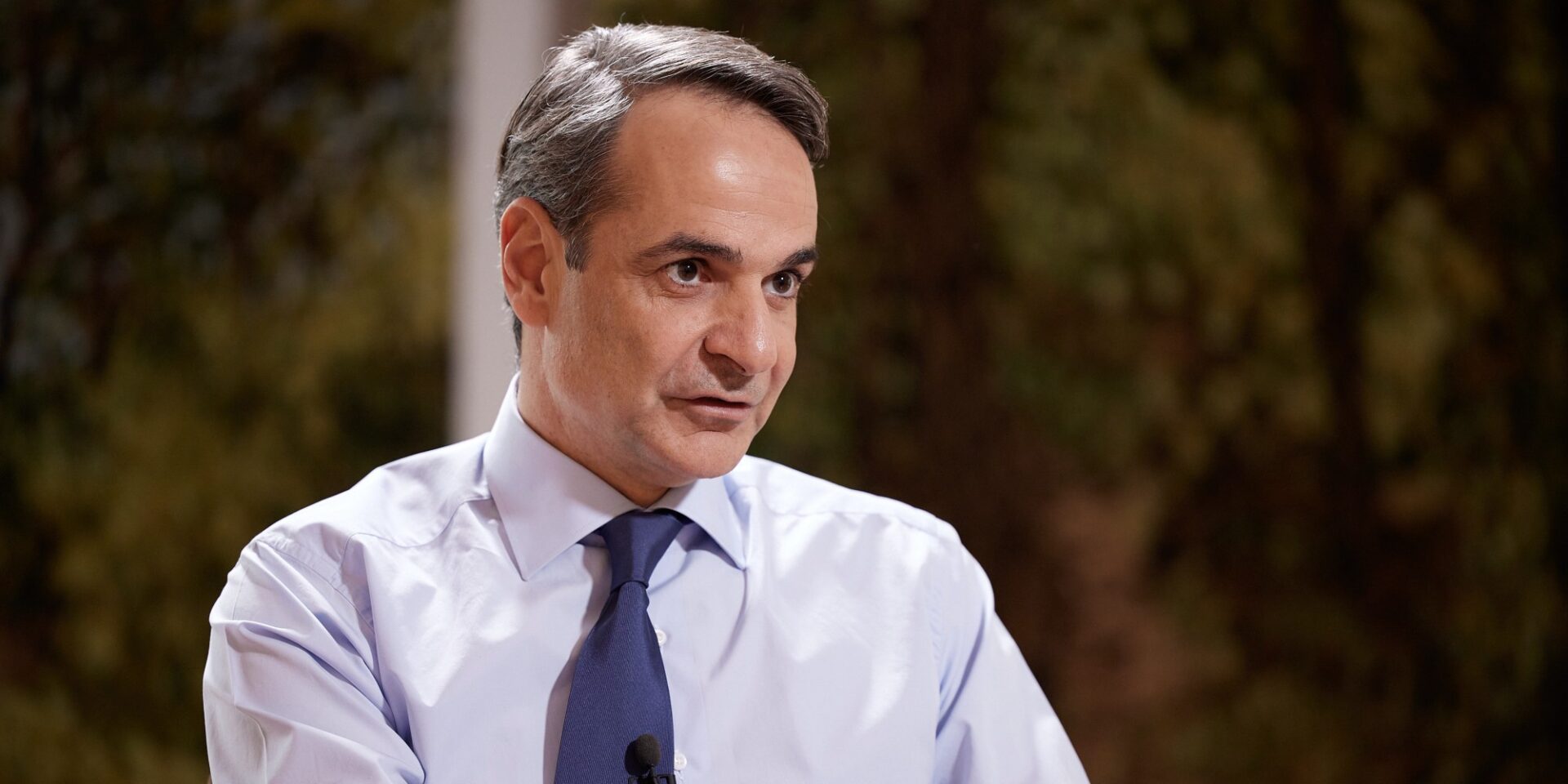 O Κυριάκος Μητσοτάκης