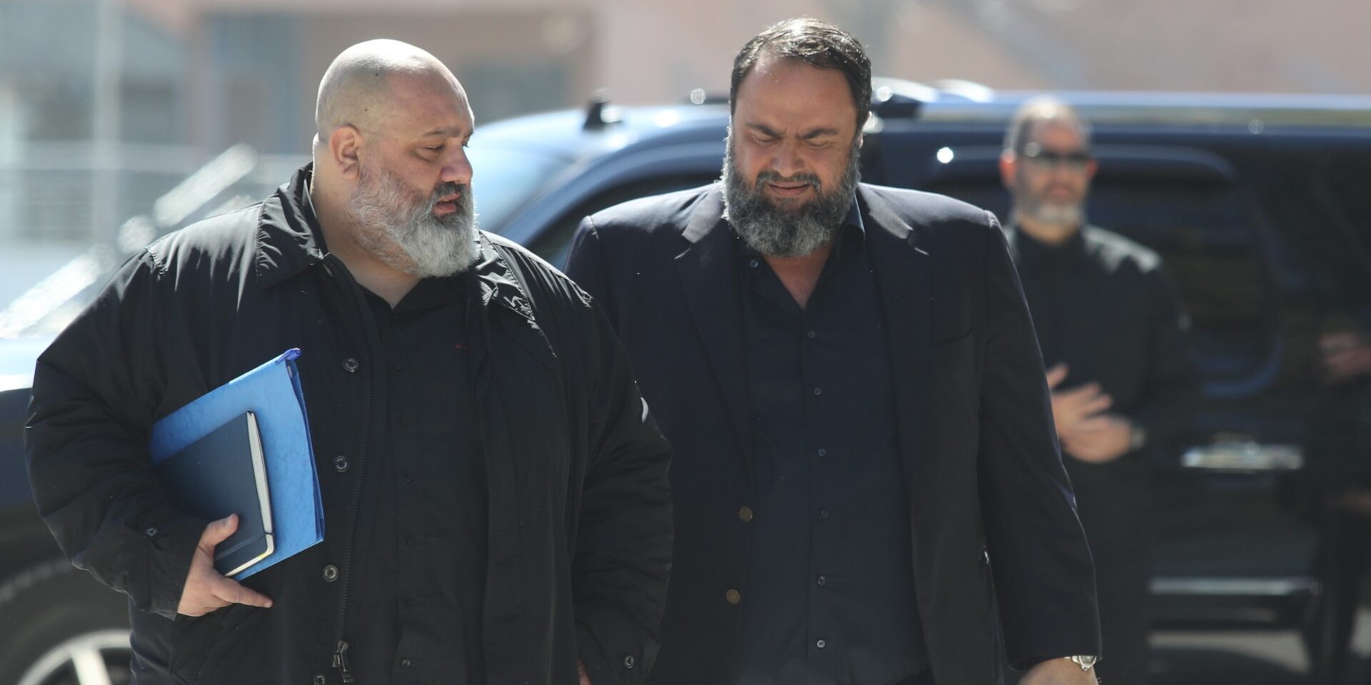 Κώστας Καραπαπάς και Βαγγέλης Μαρινάκης