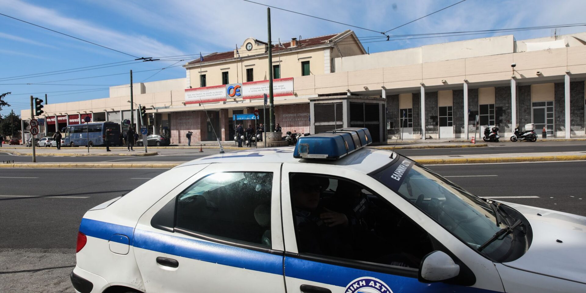 Εικόνα από τον Σταθμό Λαρίσης