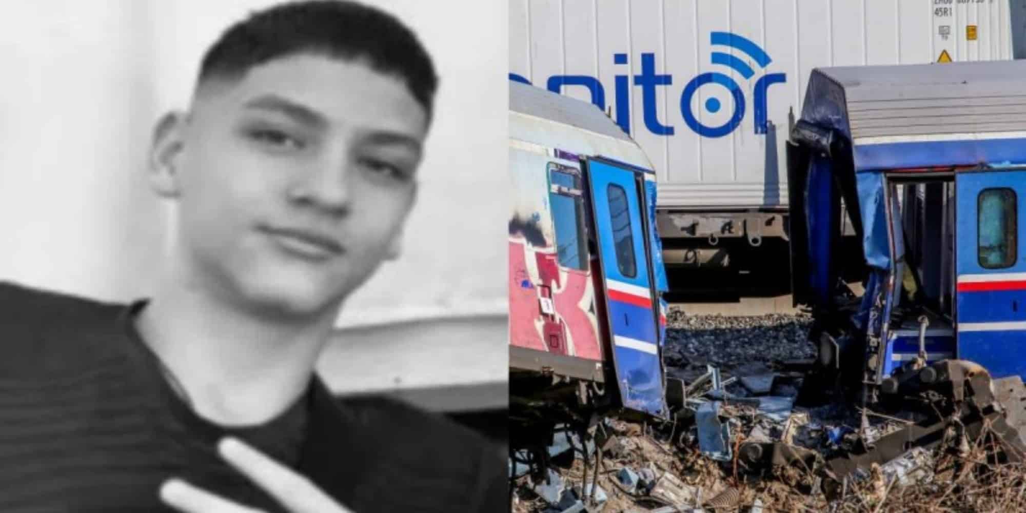 Ο 15χρονος που σκοτώθηκε στα Τέμπη