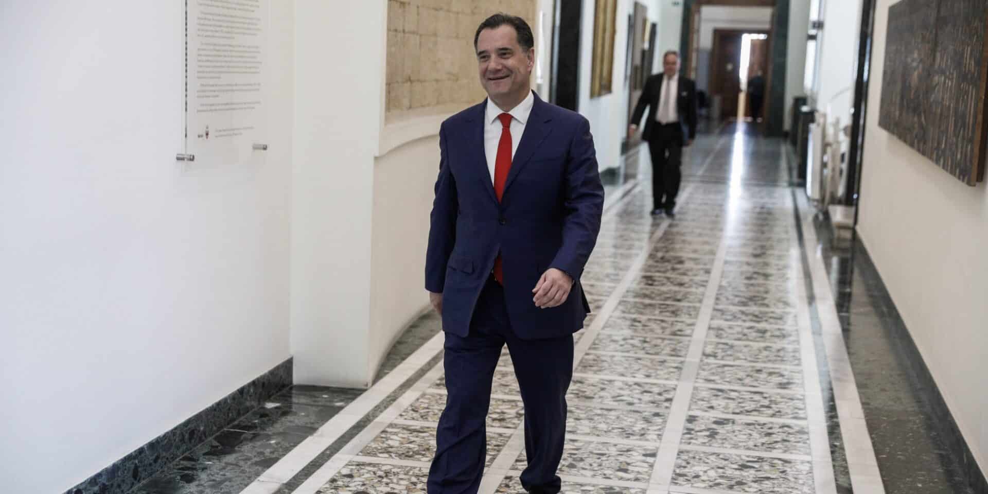 Ο υπουργός Ανάπτυξης, Άδωνις Γεωργιάδης