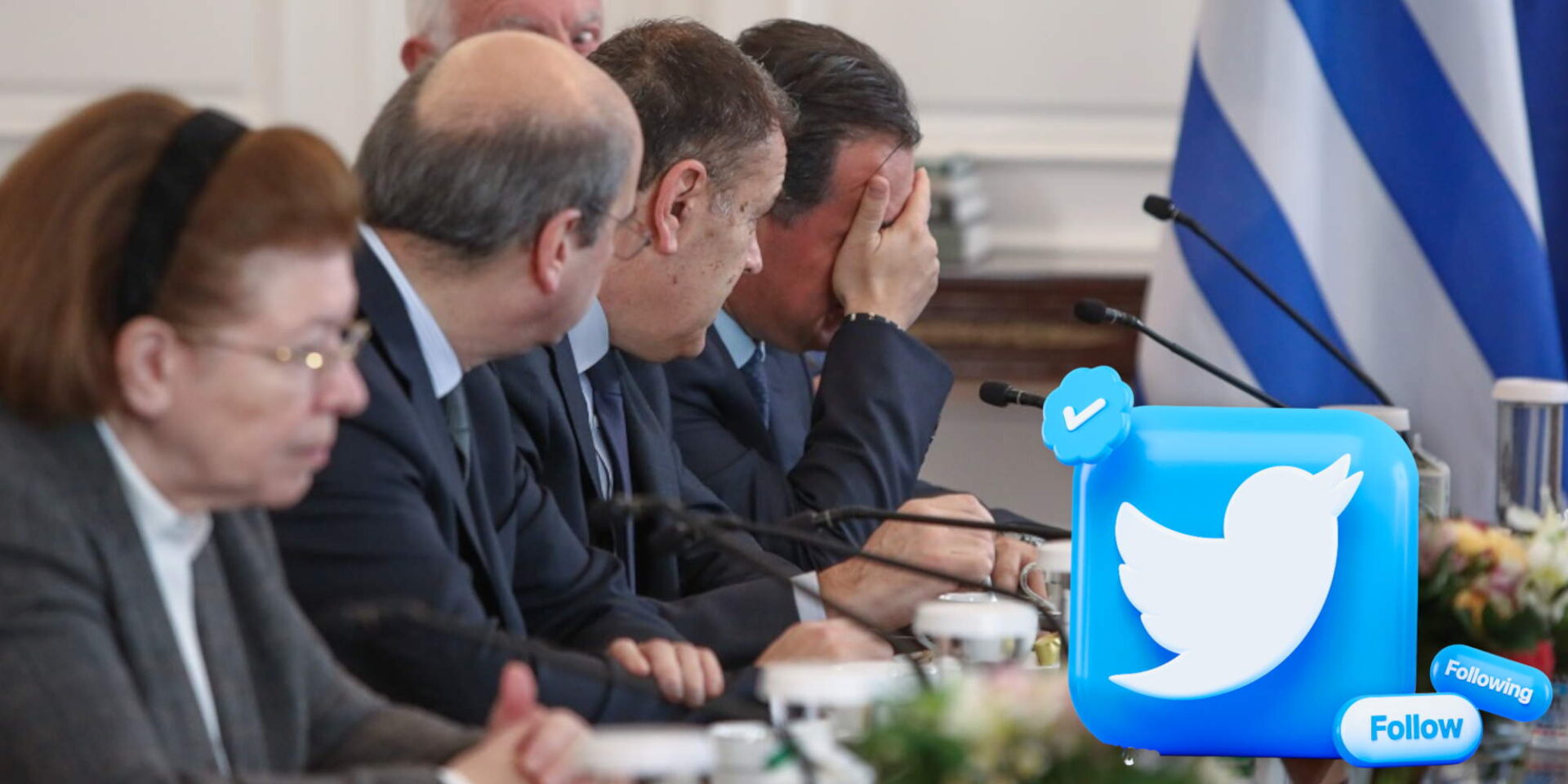 Ο Άδωνις Γεωργιάδης στο υπουργικό συμβούλιο της Πέμπτης