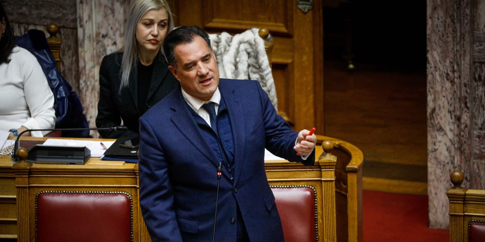 Ο υπουργός Ανάπτυξης και Επενδύσεων Άδωνις Γεωργιάδης